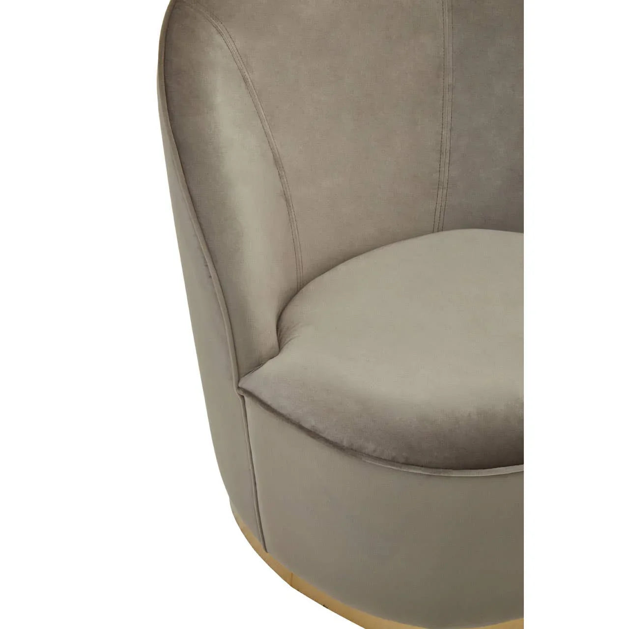 Luxe Velvet Barrel Chair