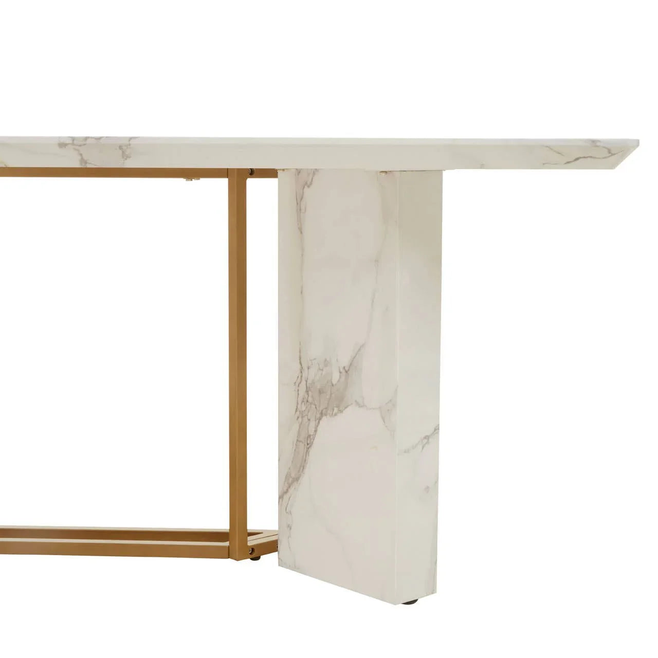 Luxe Marble Dining Table