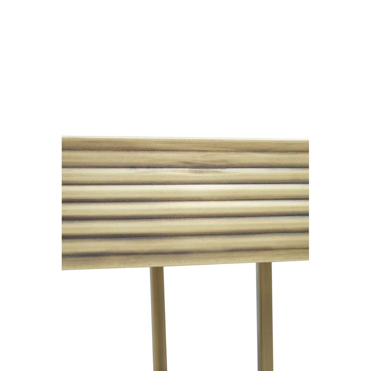 Golden Frame Mirrored Glass Table