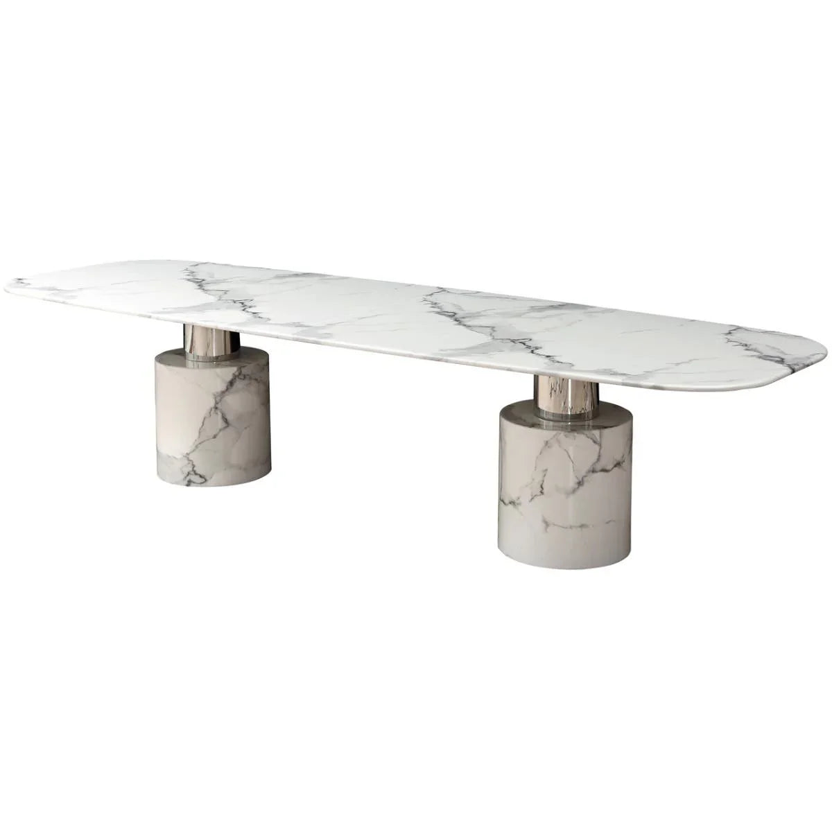 Marble Elegance Dining Table