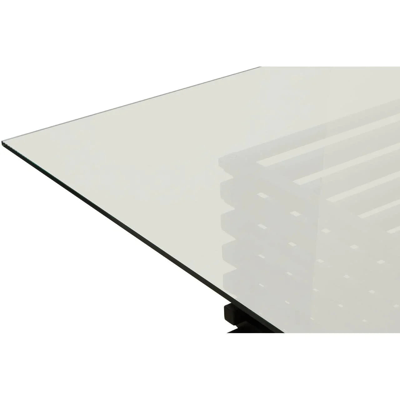 Deco Black Glass Dining Table