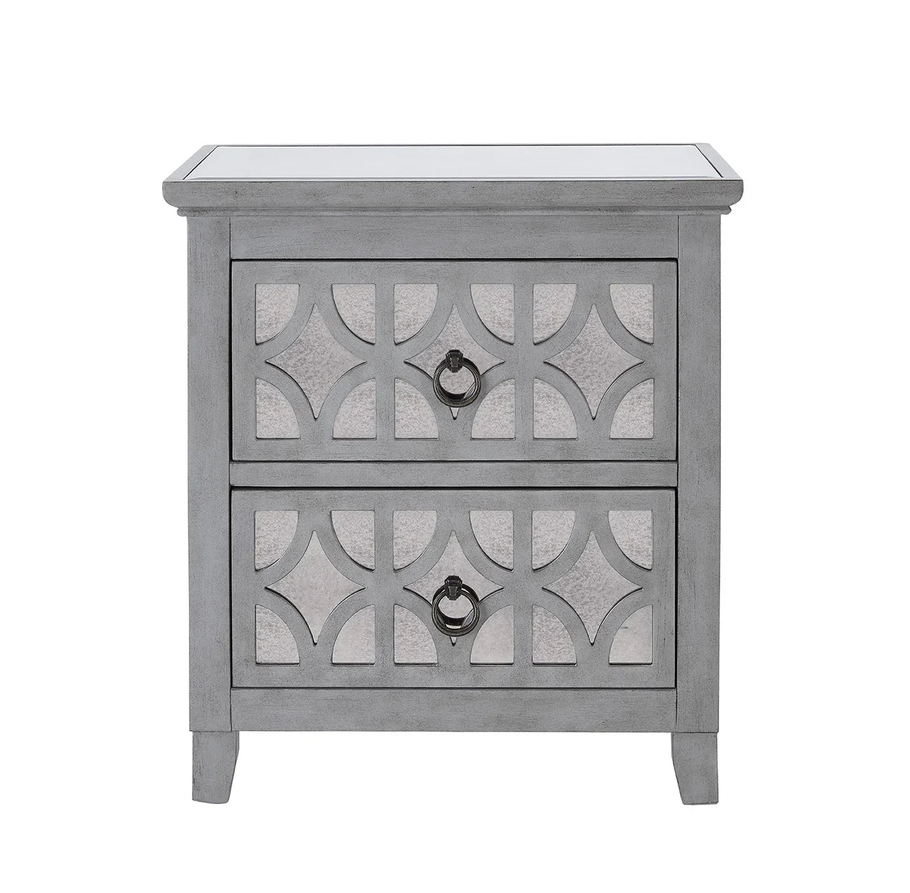 Russell 2 Drawer End Table