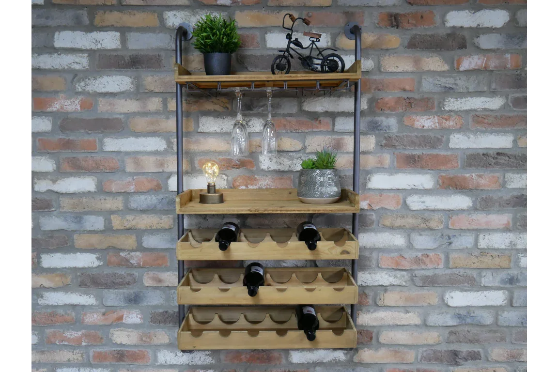 Wine Wall Unit - 6665