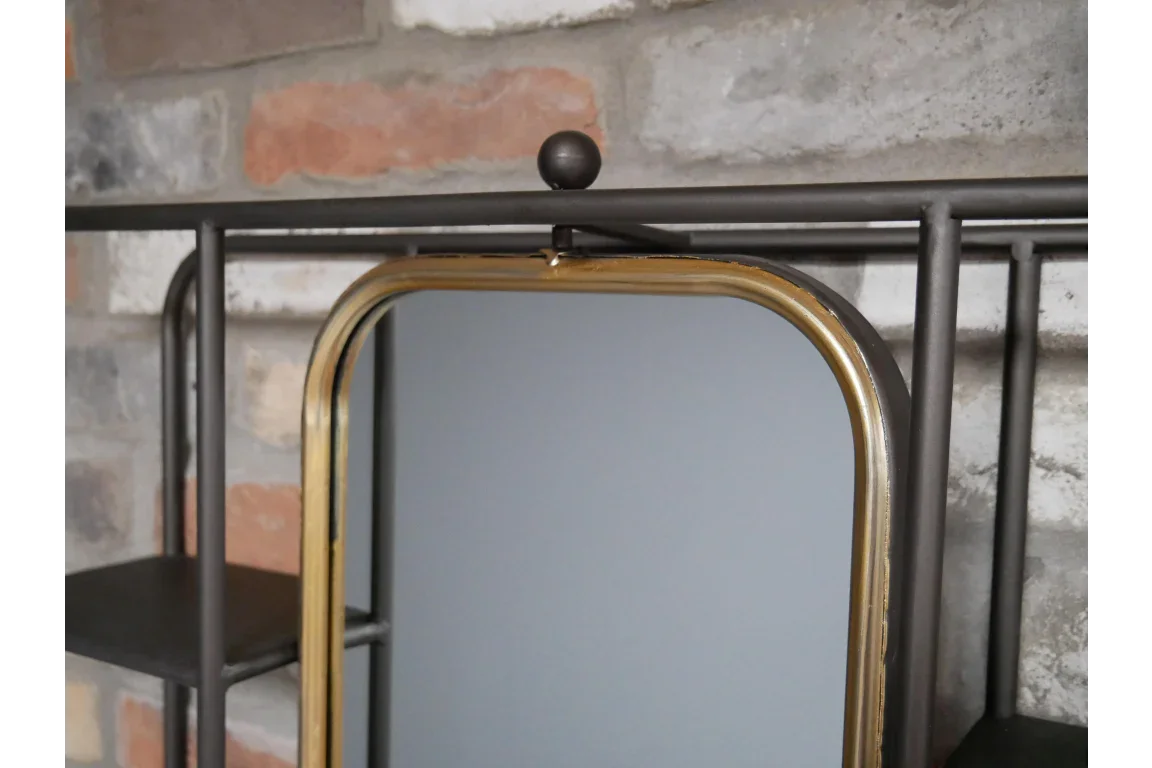 Wall Unit With Mirror - 6720
