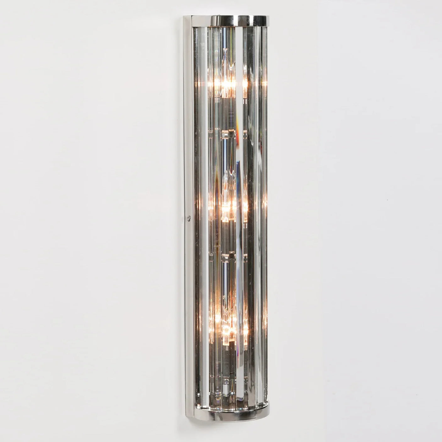 Chrome Deco Wall Light 71cm