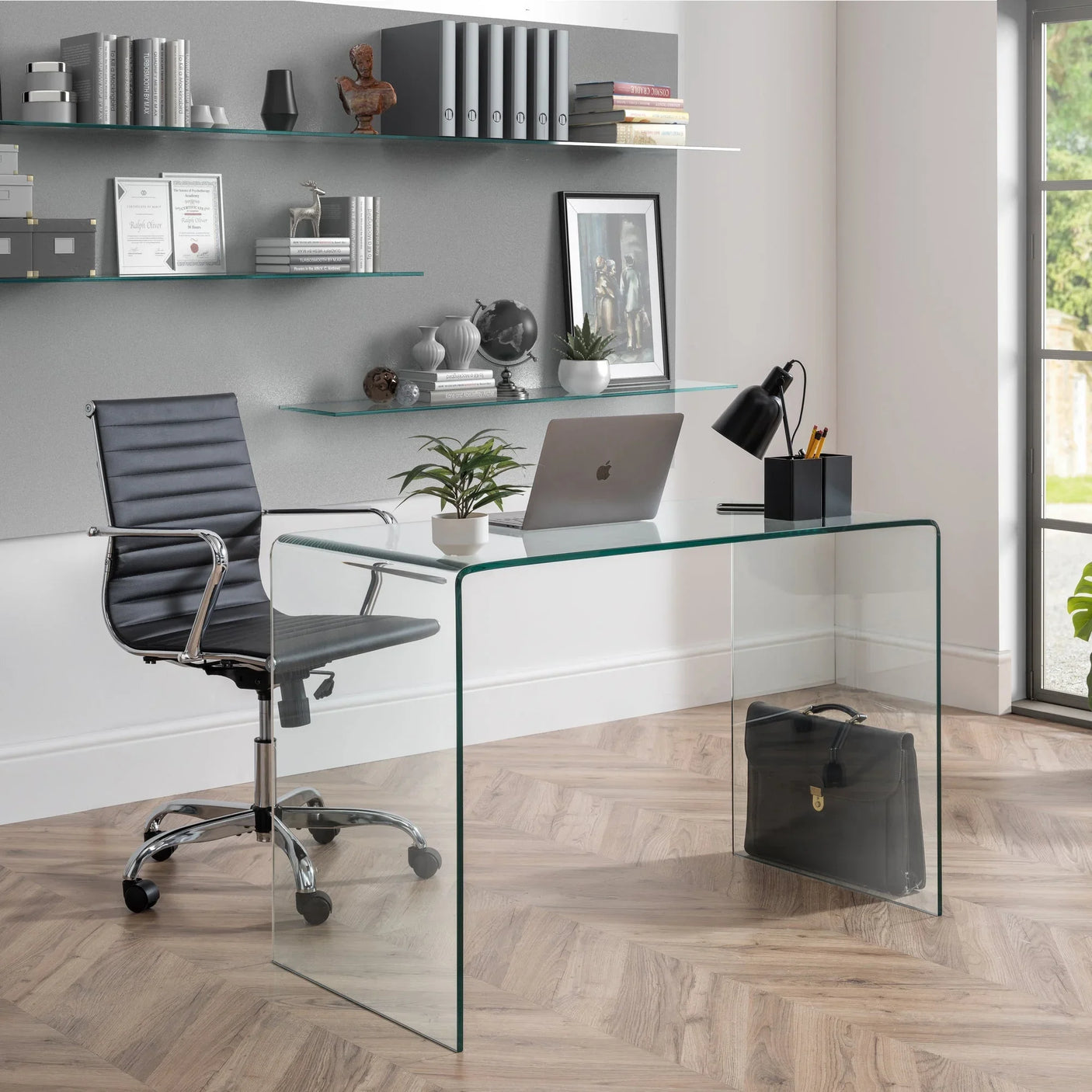 Amalfi Desk - Glass - AMA004