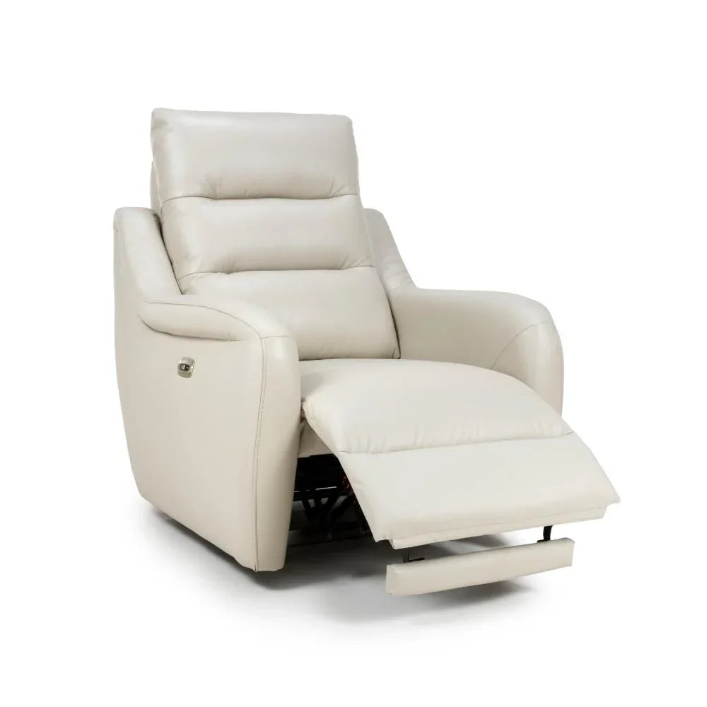 Apollo Recliner Power - Chalk - Image 3