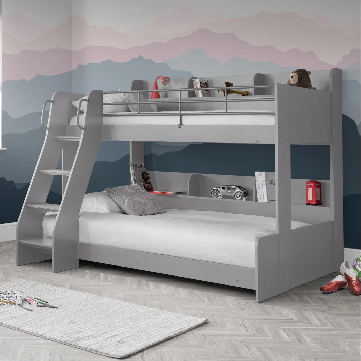 Domino Triple Sleeper - Light Grey - DOM102