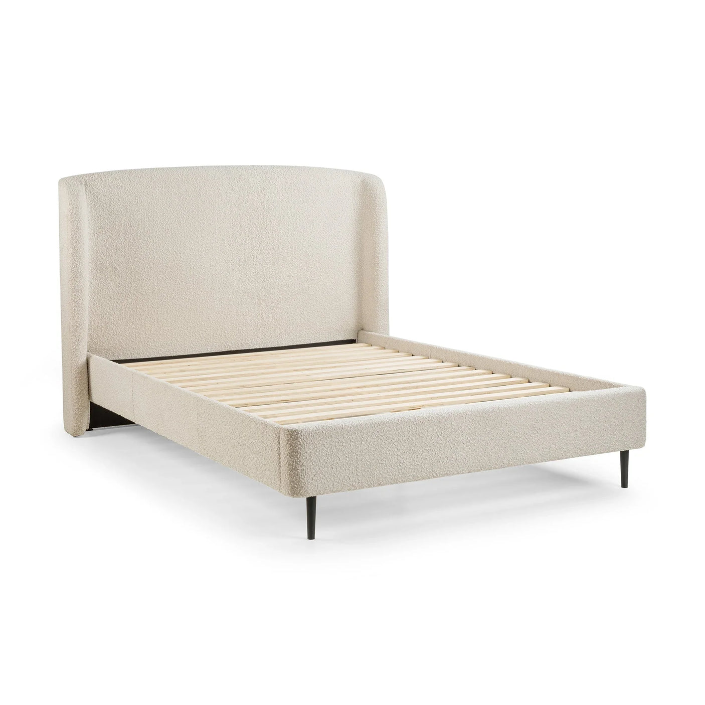 Eden Boucle Bed - Ivory / Double - EDE001
