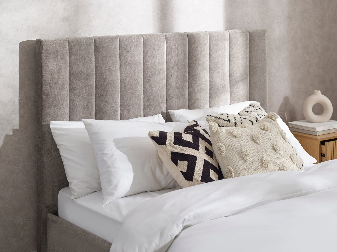 Eloise Bed - Grey / Double - ELO002