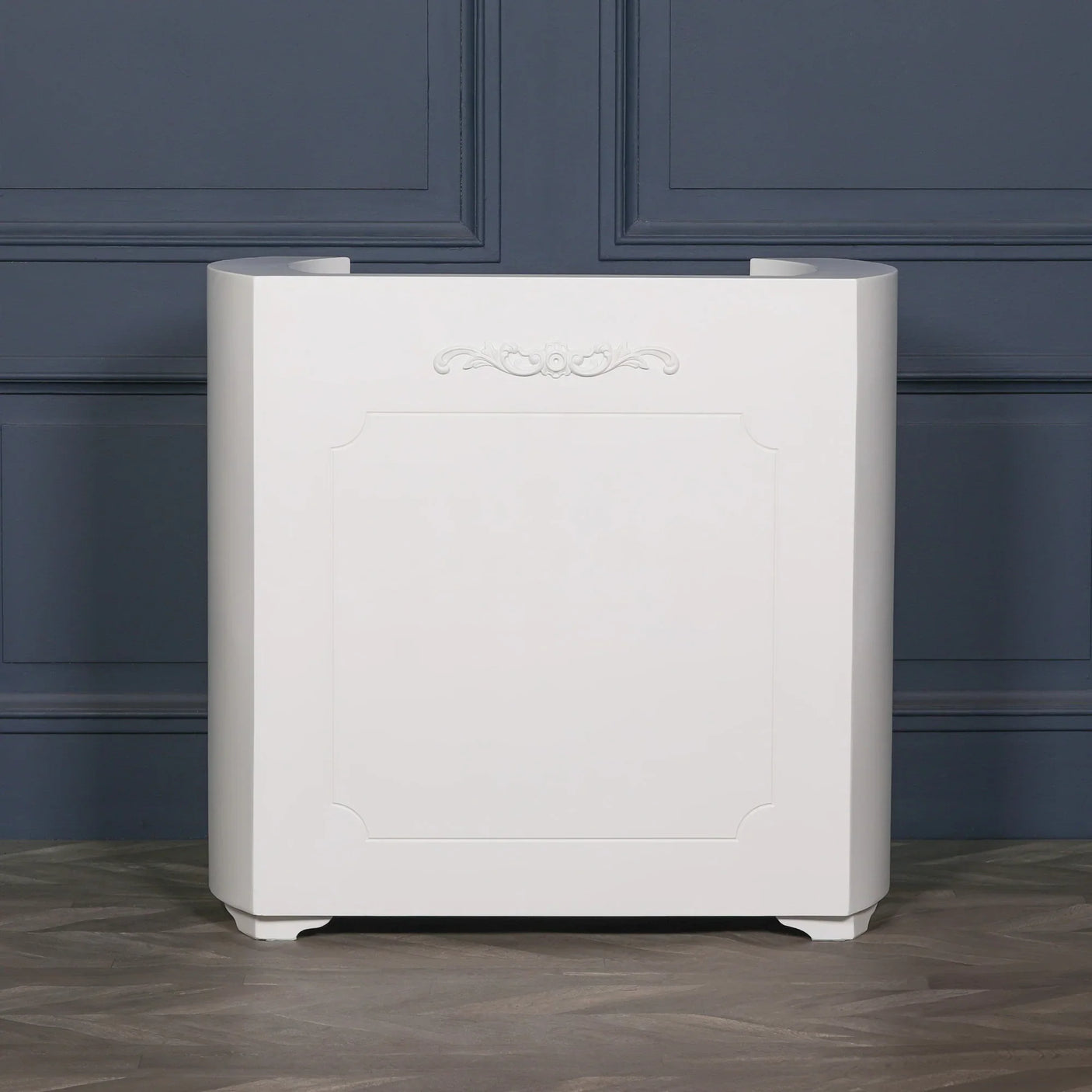 White Reception Desk