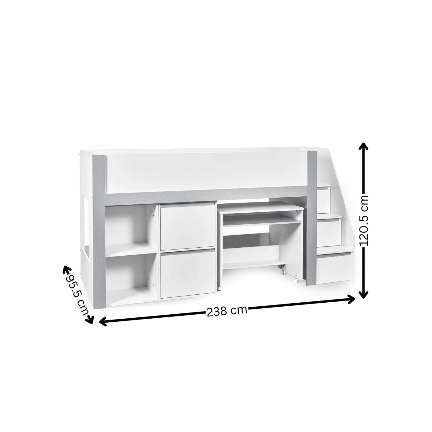 Gaia Midsleeper - White - GAI003