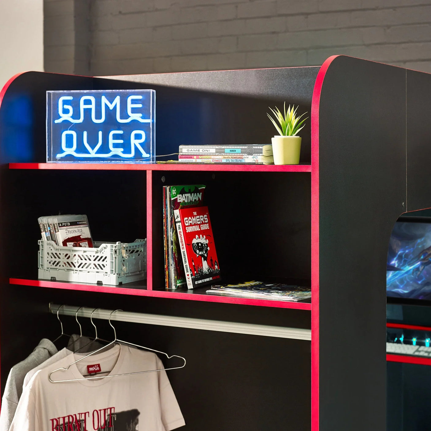 Impact Gaming Bunk - Black - IMP001