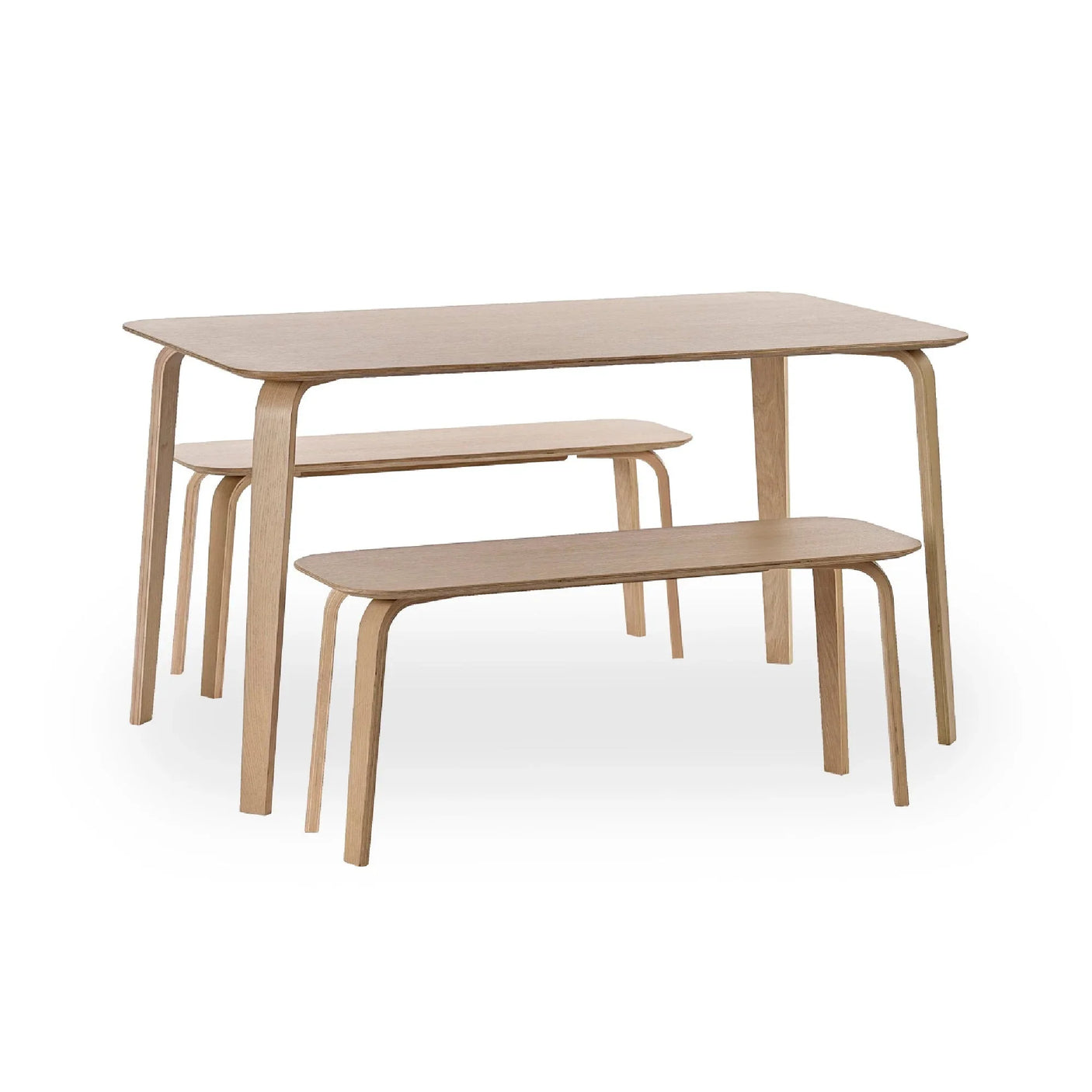 Kaito Dining Table - Light Brown - KAI003