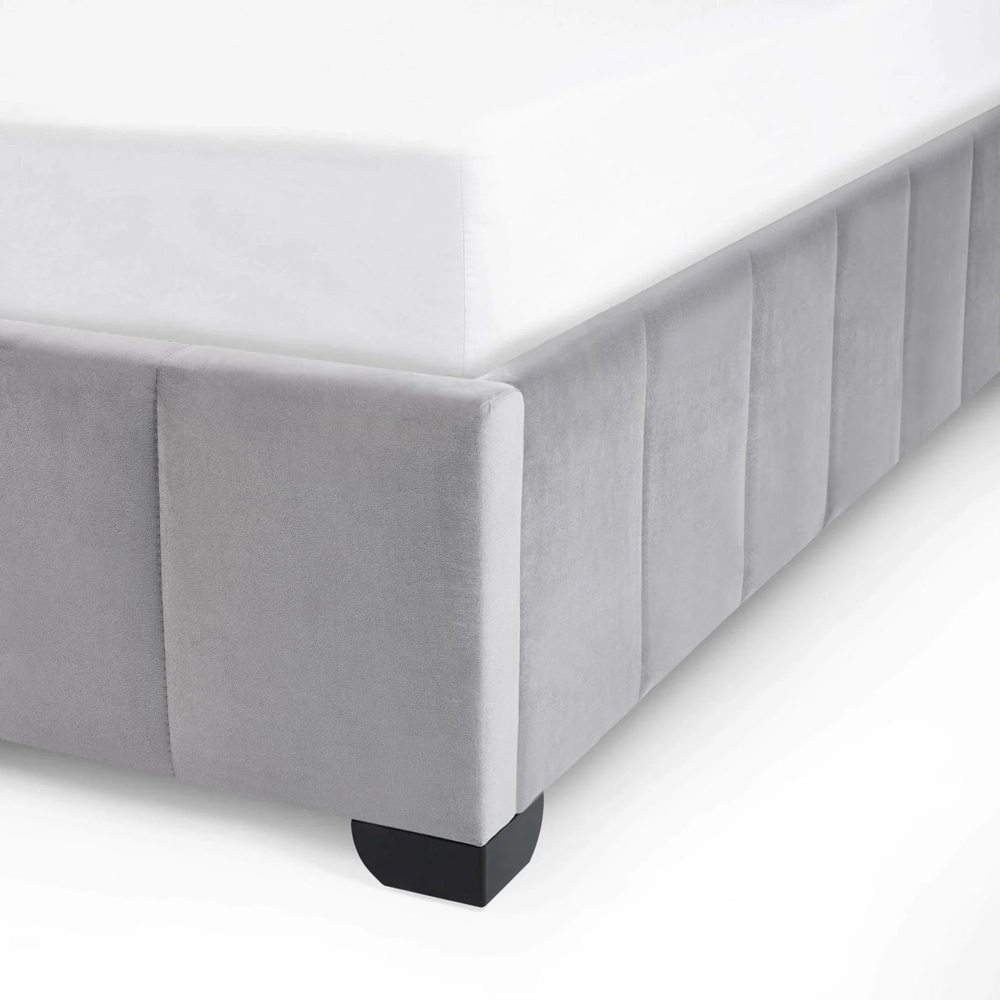 Katie Bed - Grey / 135cm - KAT201