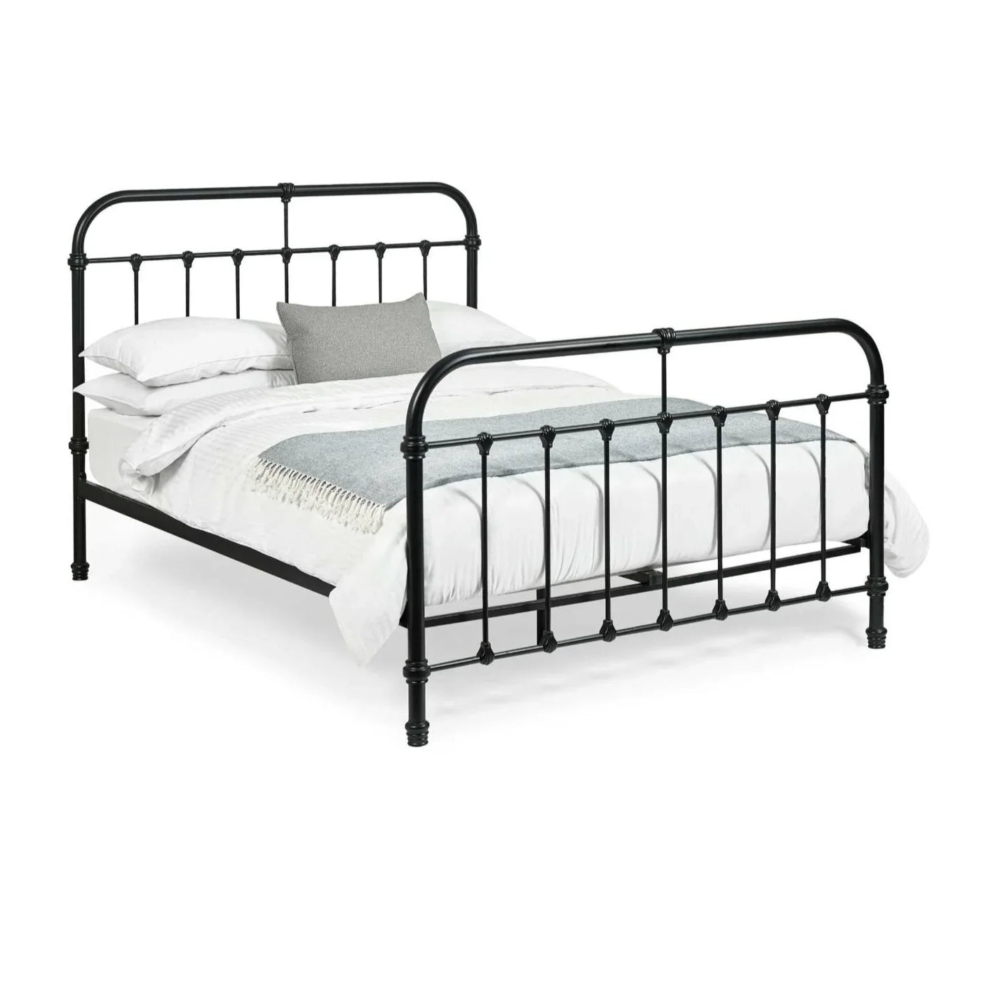 Logan Bed - Black / Double - LOG002