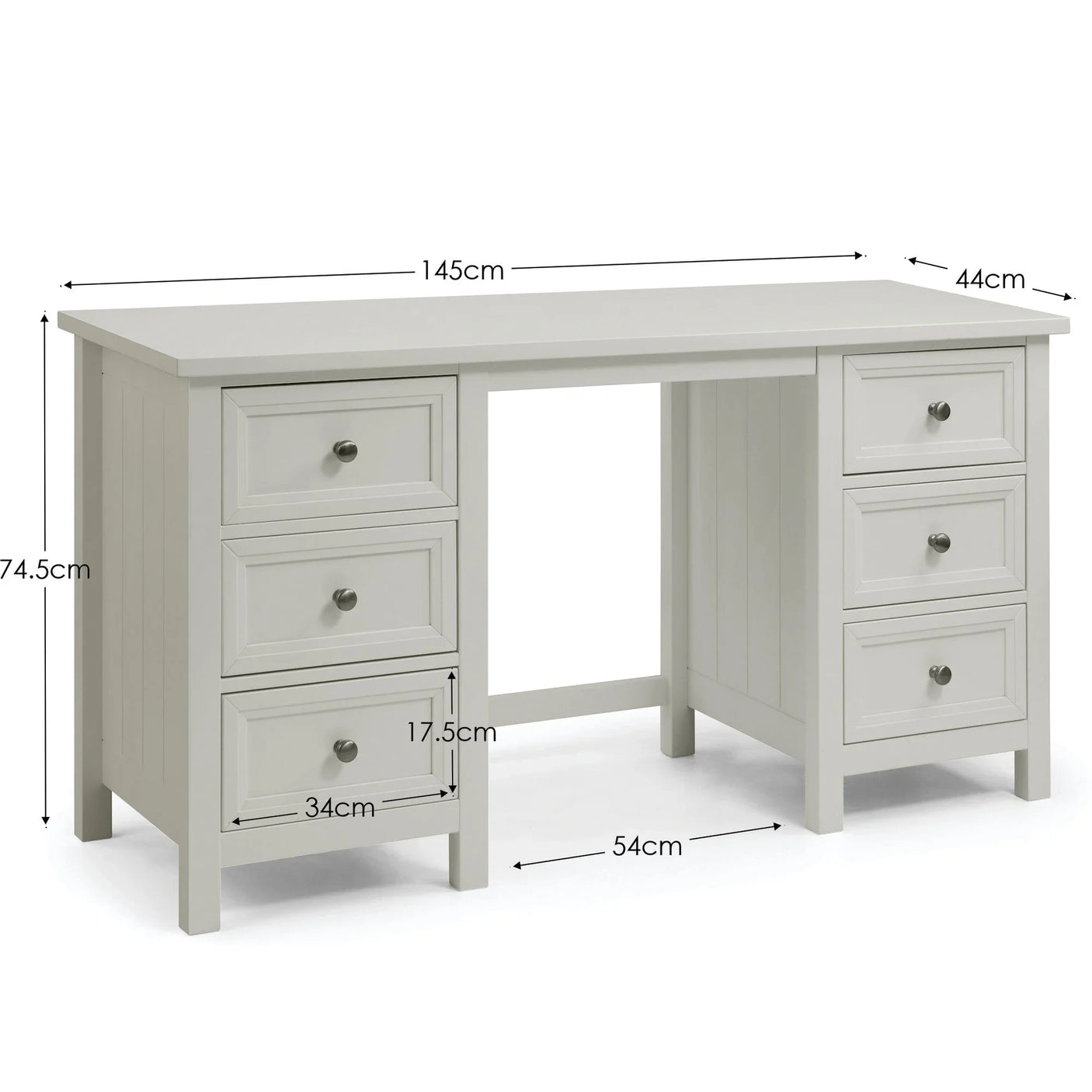 Maine Dressing Table - Grey - MAI011