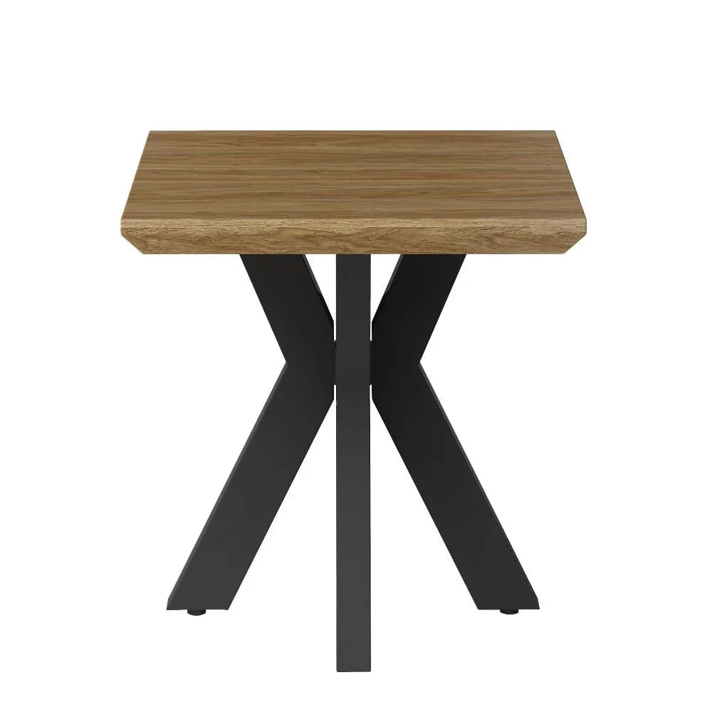 Manhattan End Table - Light Walnut - Main Image