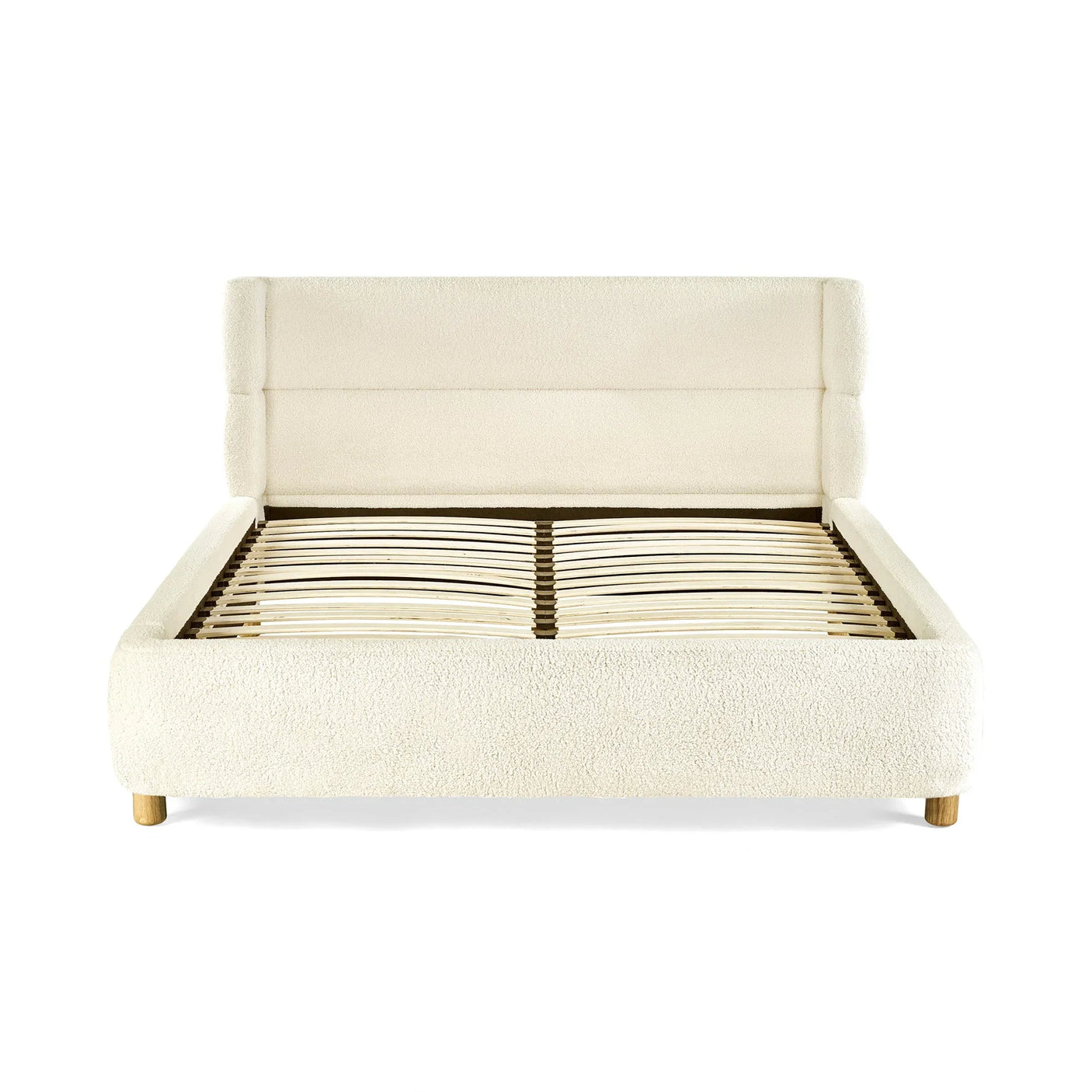 Obreon Boucle Bed - Beige / Double - OBE001