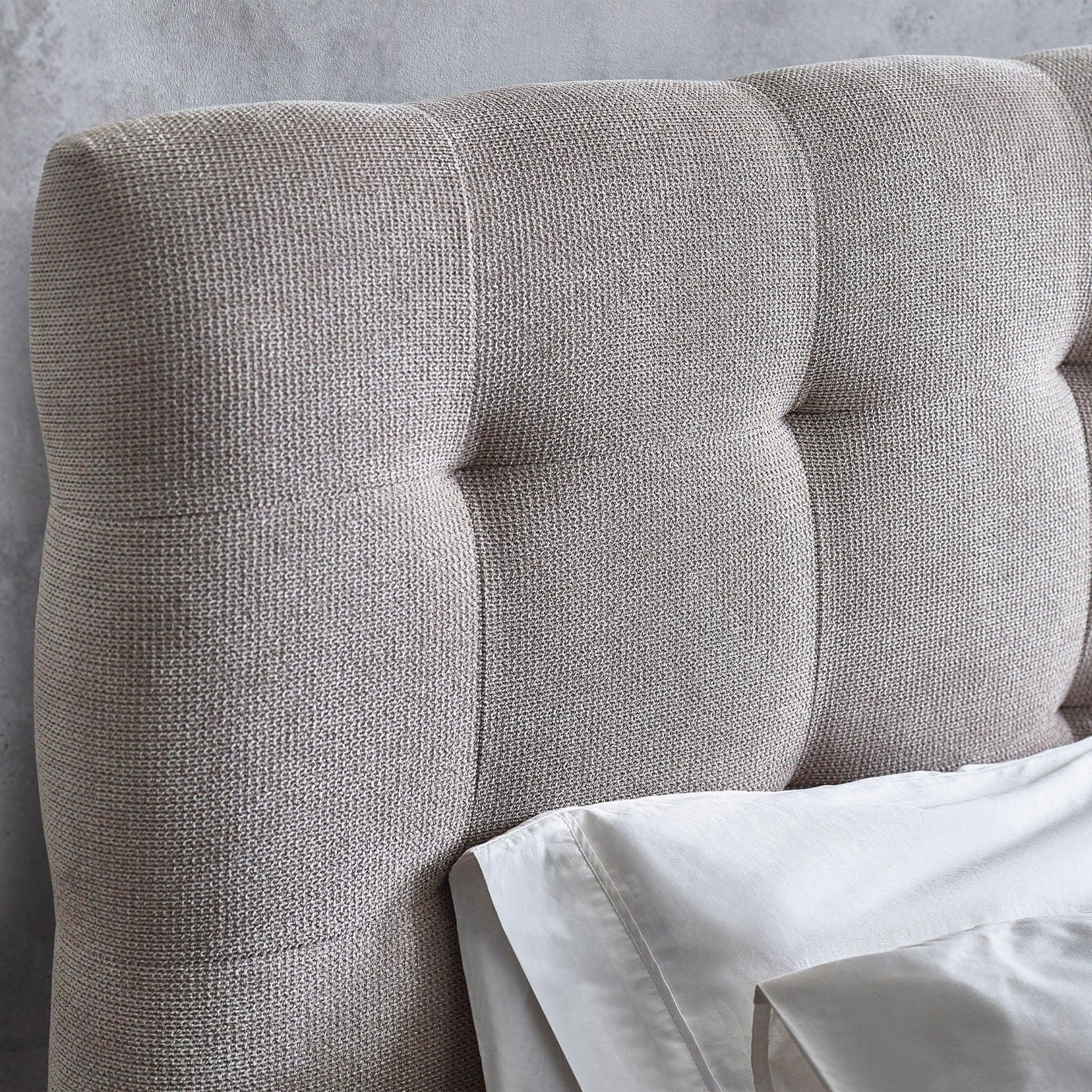 Odette Bed - Taupe / Double - ODE001