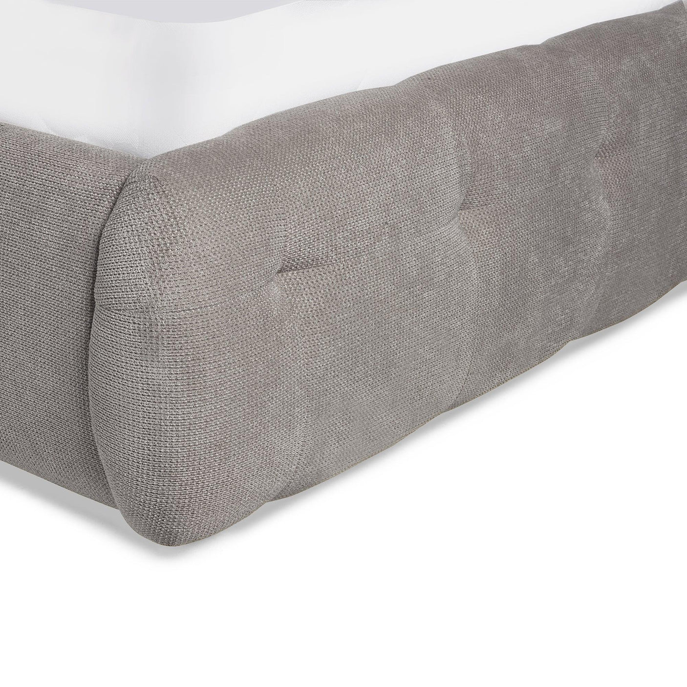 Odette Bed - Taupe / Double - ODE001