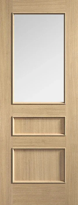 Oak Toledo Glazed - Pre-finished Oak - 1981 x 686 (27") x 35mm