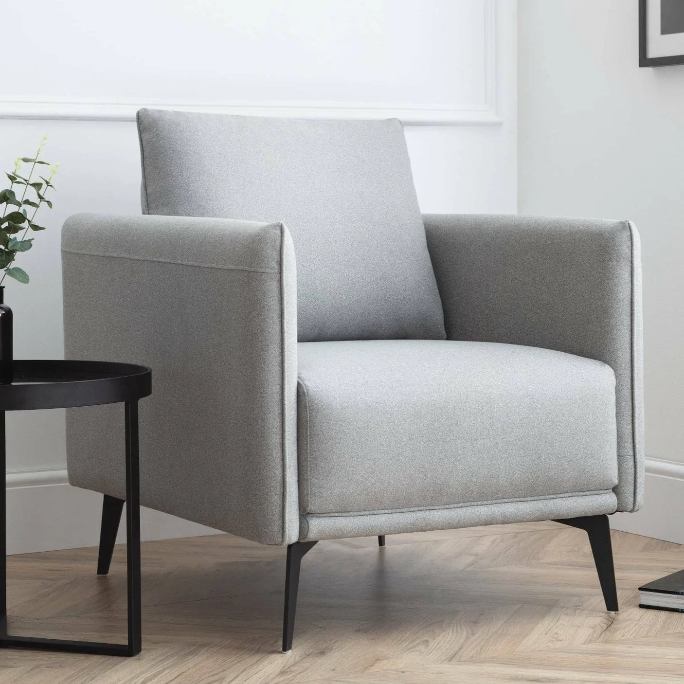 Rohe Arm Chair - Grey - ROH001