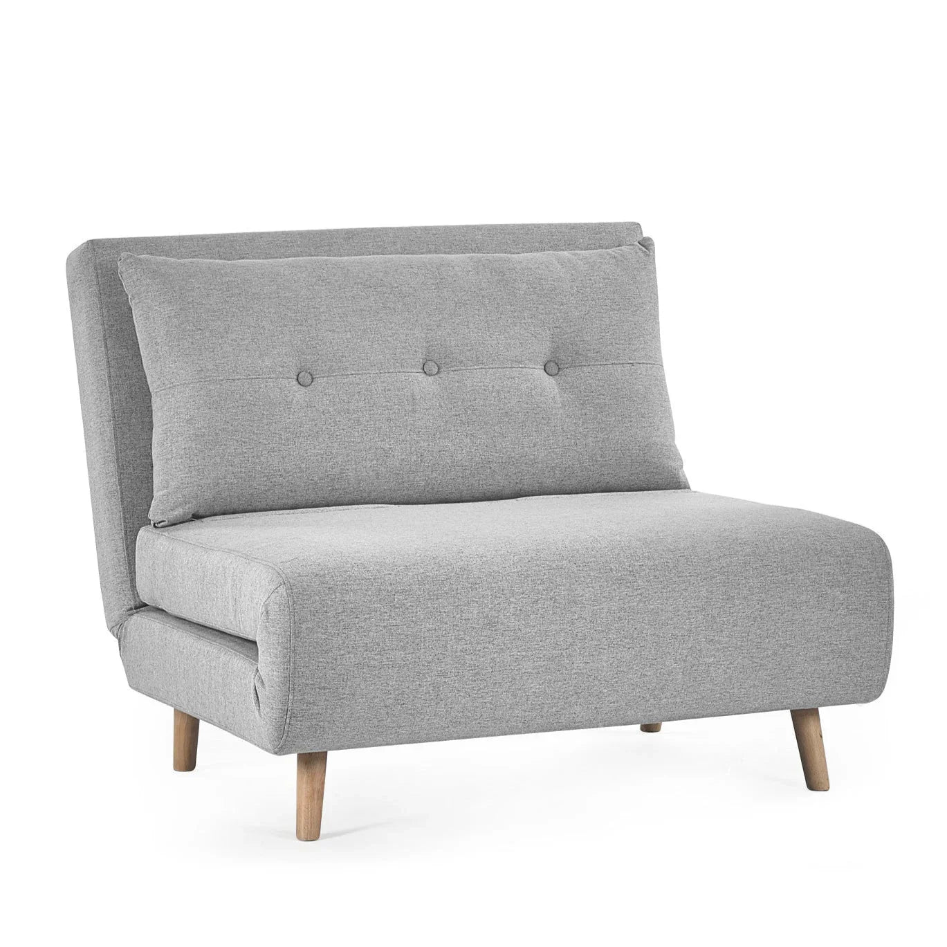 Rowan Single Sofabed - Light Grey - ROW001