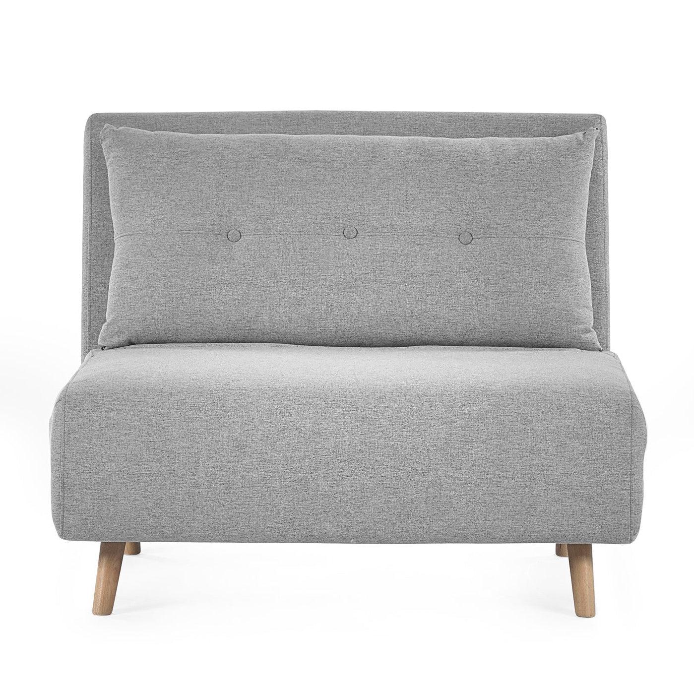 Rowan Single Sofabed - Light Grey - ROW001
