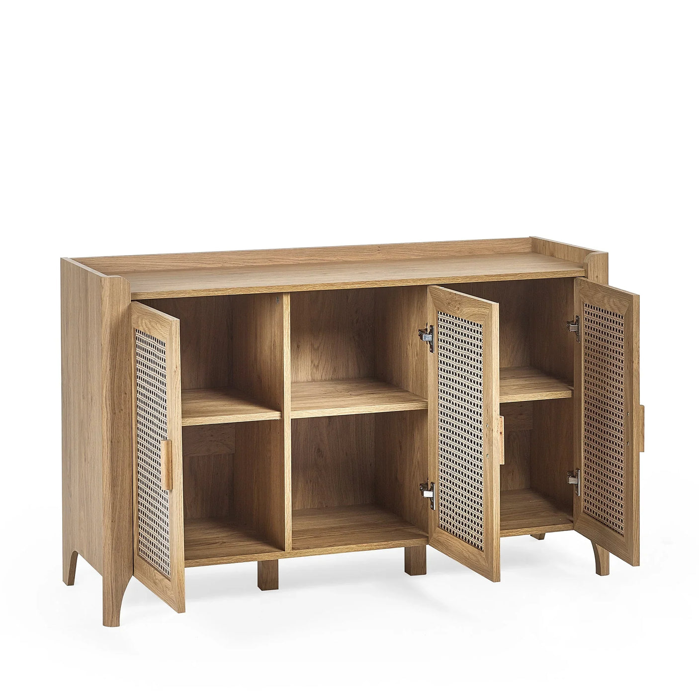 Sydney 3 Door Sideboard - Light Brown - SYD008