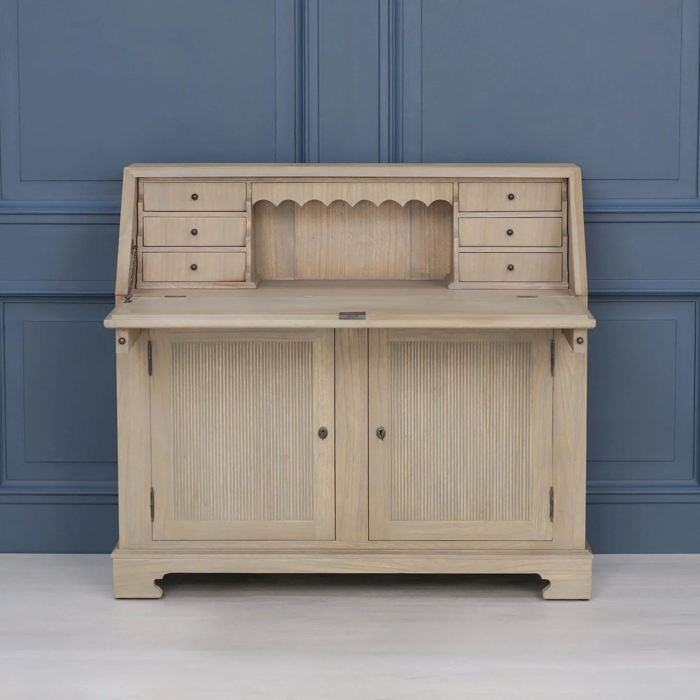 Rustic Wooden Bureau Desk