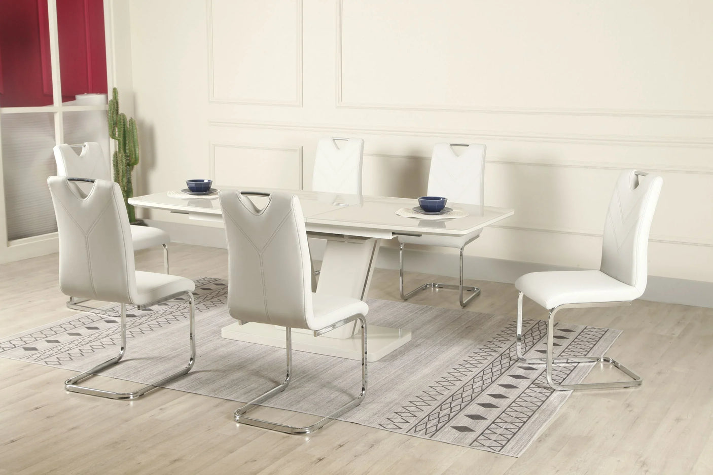Vicenza Extension Table (light grey)