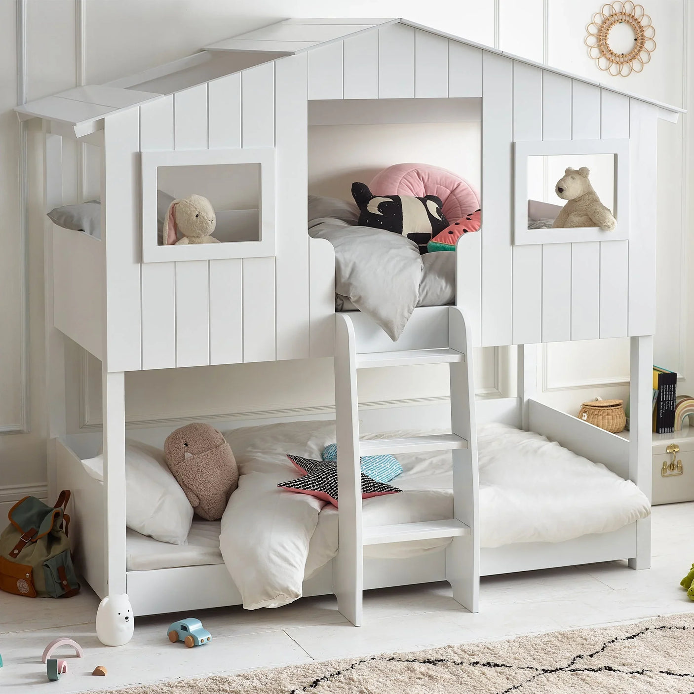 Willow Treehouse Bunk - White - WIL101