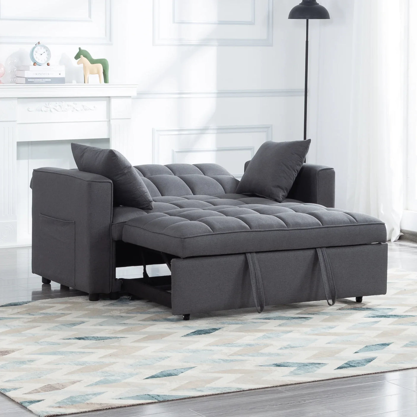 Luna - Sofa Bed - Grey - Image 5