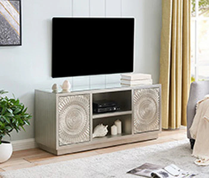 Frenso TV Unit-Silver
