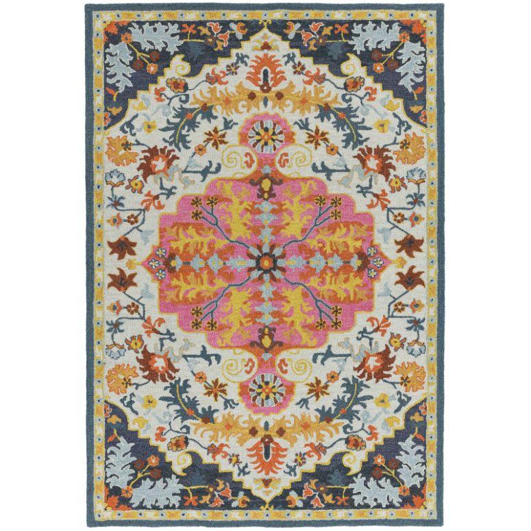 Bronte Colours Multi Medallion Rug - Image 1