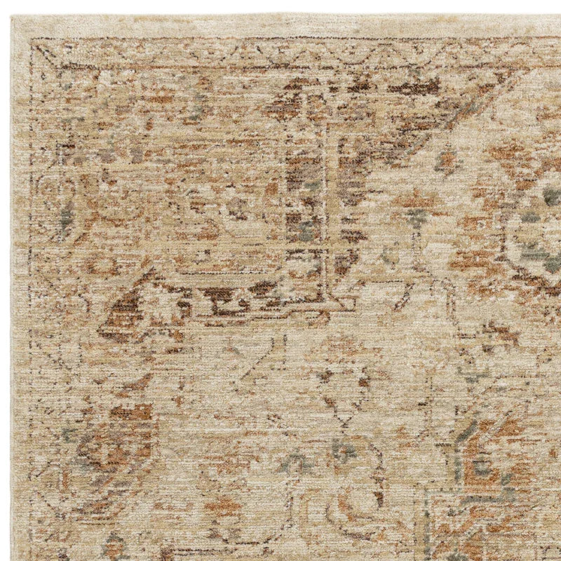Heriz Serapi Copper Rug - Image 8