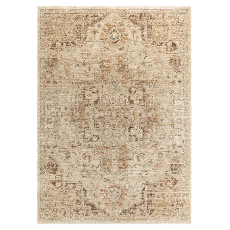 Heriz Serapi Copper Rug - Image 1