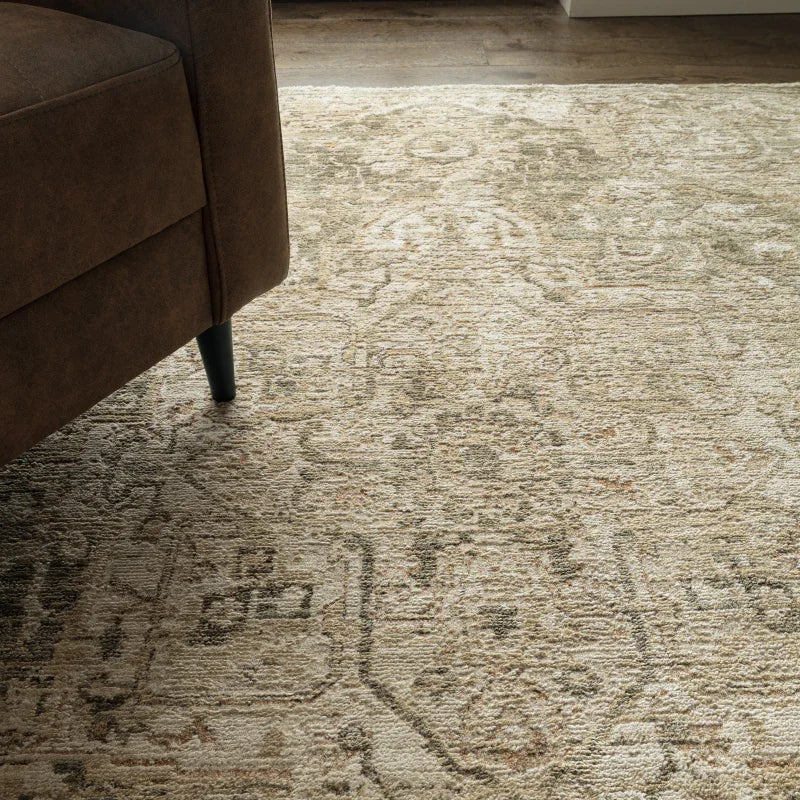 Heriz Serapi Green Rug - Image 6