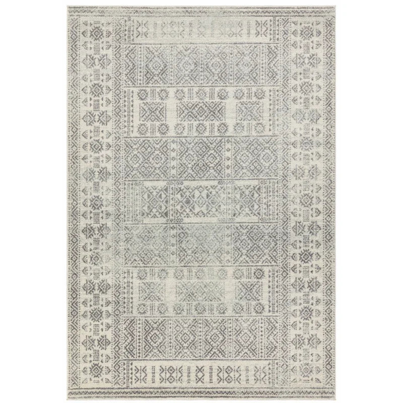 Nova Tribal Grey Rug NV33 Rug - Image 1