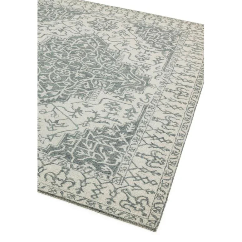 Bronte Fine Loop Silver Grey Rug - Image 2