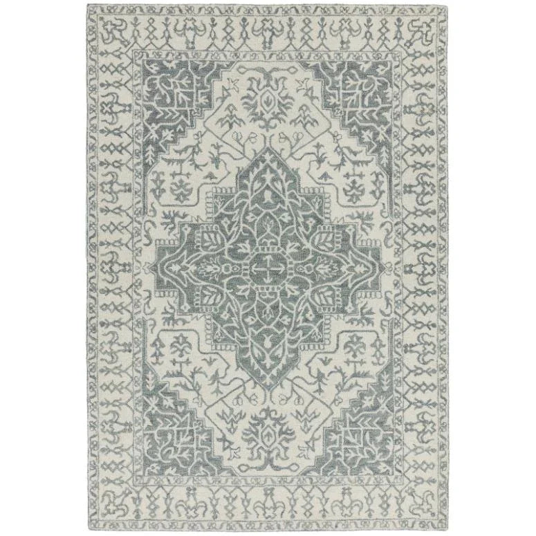 Bronte Fine Loop Silver Grey Rug - Image 1