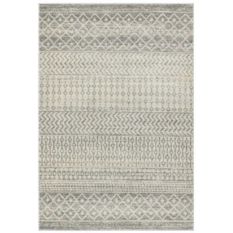 Nova Aztec Grey Rug NV35 Rug - Image 1