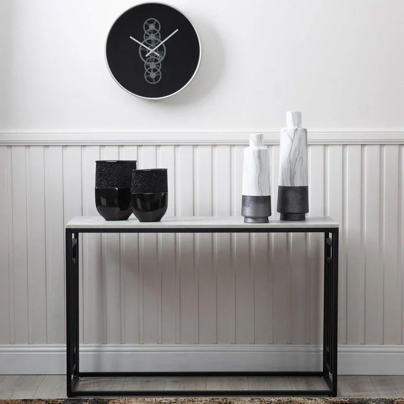 Devon Black and Grey Console Table - KD
