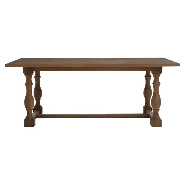 Buy solid wood dining table online, rustic farmhouse rectangular kitchen table for sale