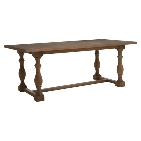 Buy wooden dining table online, farmhouse style kitchen table for sale