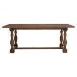 Buy wooden dining table online, farmhouse table, solid wood furniture for sale