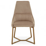 Valencia Mink Velvet Dining Chair
