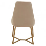 Valencia Mink Velvet Dining Chair