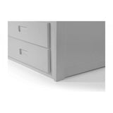 Maisie Bed With Underbed And Drawers - Light Grey